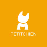 logo petitchien fond orange